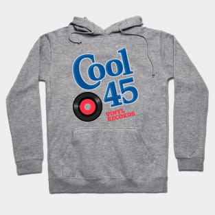 Cool 45 Vinyl Records Hoodie